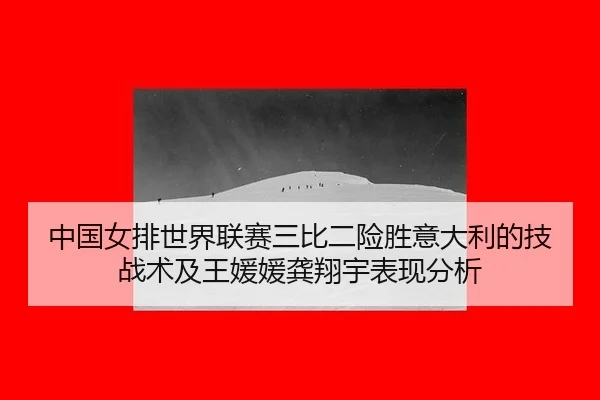 中国女排世界联赛三比二险胜意大利的技战术及王媛媛龚翔宇表现分析